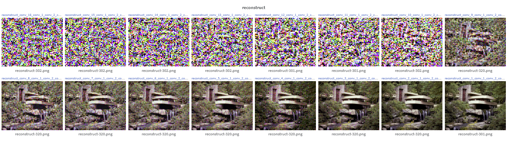 Reconstruct, Content Layer [1 to 16], Top Left (16), Bottom Right (1)